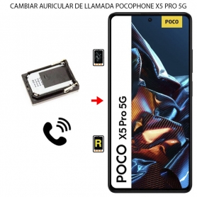 Cambiar Auricular de Llamada Xiaomi Poco X5 Pro 5G