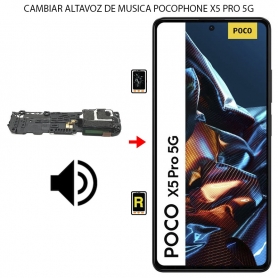 Cambiar Altavoz de Música Xiaomi Poco X5 Pro 5G