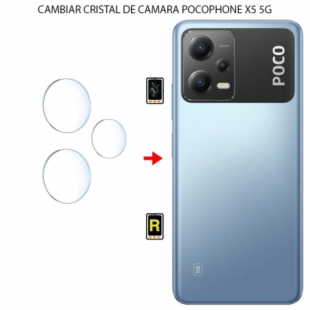 Cambiar Cristal Cámara Trasera Xiaomi Poco X5 5G