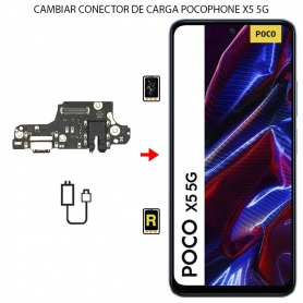 Cambiar Conector de Carga Xiaomi Poco X5 5G