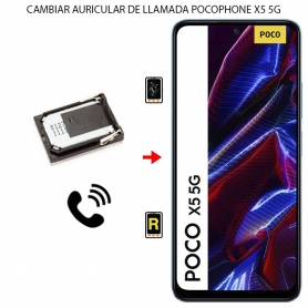Cambiar Auricular de Llamada Xiaomi Poco X5 5G