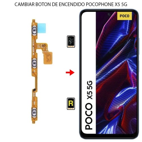 Cambiar Botón de Encendido Xiaomi Poco X5 5G