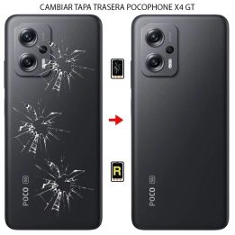 Cambiar Tapa Trasera Xiaomi Poco X4 GT