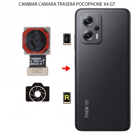Cambiar Cámara Trasera Xiaomi Poco X4 GT