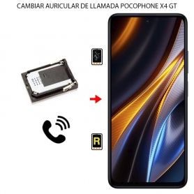 Cambiar Auricular de Llamada Xiaomi Poco X4 GT