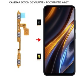 Cambiar Botón de Volumen Xiaomi Poco X4 GT