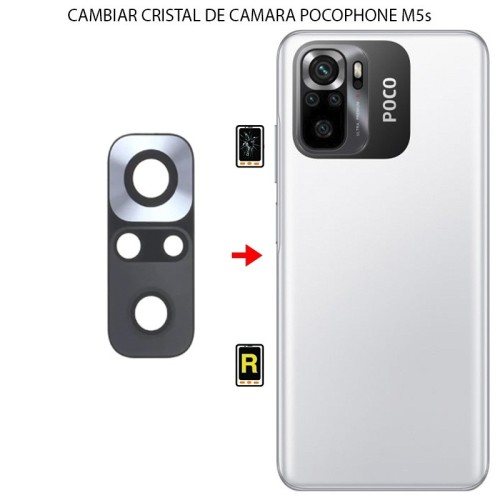 Cambiar Cristal Cámara Trasera Xiaomi Poco M5s