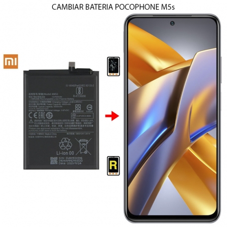 Cambiar Batería Xiaomi Poco M5s