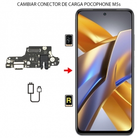Cambiar Conector de Carga Xiaomi Poco M5s