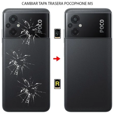 Cambiar Tapa Trasera Xiaomi Poco M5