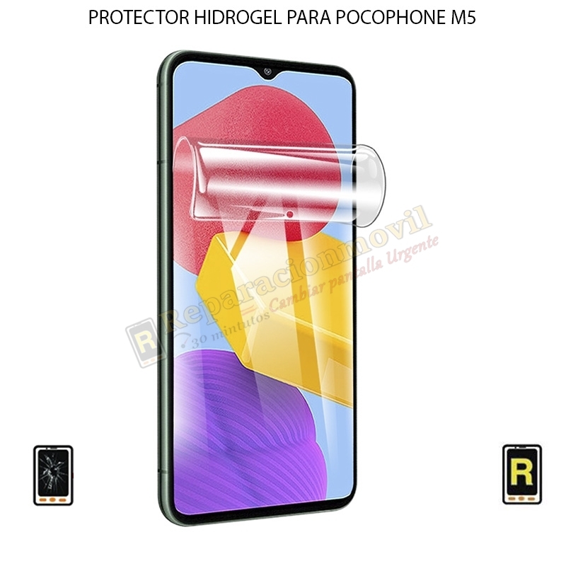 Protector de Pantalla Hidrogel Xiaomi Poco M5