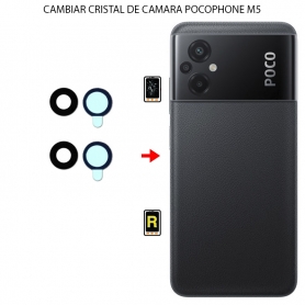 Cambiar Cristal Cámara Trasera Xiaomi Poco M5