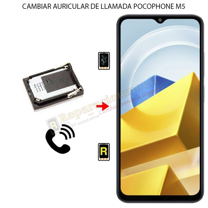 Cambiar Auricular de Llamada Xiaomi Poco M5