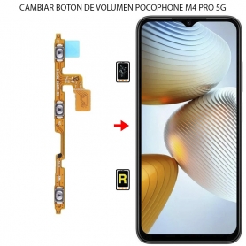 Cambiar Botón de Volumen Xiaomi Poco M4 Pro 4G