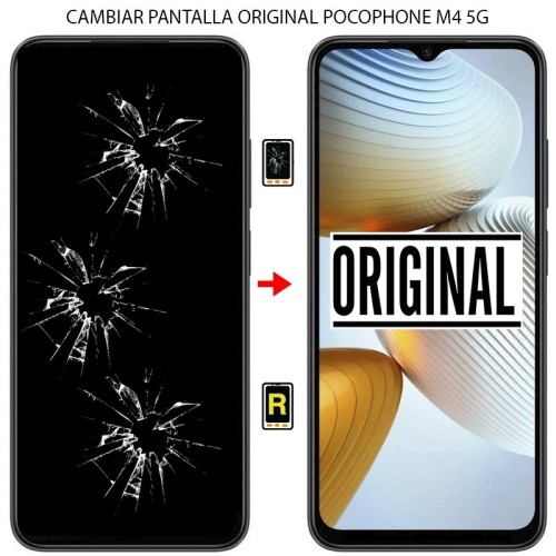 Cambiar Pantalla Original Xiaomi Poco M4 5G