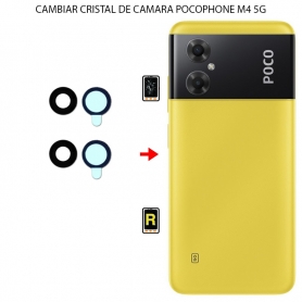 Cambiar Cristal Cámara Trasera Xiaomi Poco M4 5G