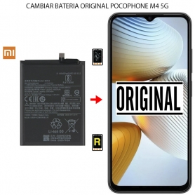 Cambiar Batería Original Xiaomi Poco M4 5G