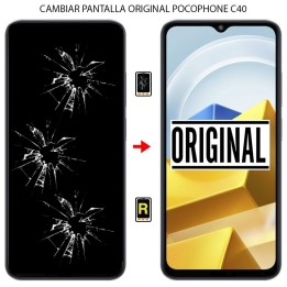 Cambiar Pantalla Original Xiaomi Poco C40