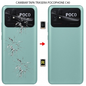 Cambiar Tapa Trasera Xiaomi Poco C40