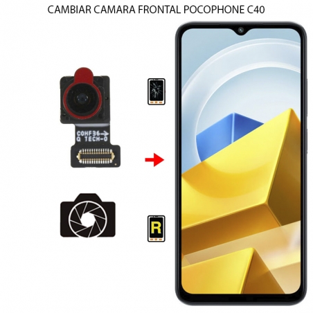 Cambiar Cámara Frontal Xiaomi Poco C40