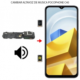 Cambiar Altavoz de Música Xiaomi Poco C40