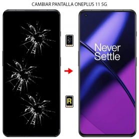 Cambiar Pantalla OnePlus 11 5G Original con Marco