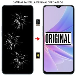 Cambiar Pantalla Original Oppo A78 5G