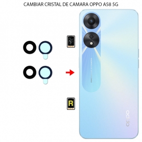Cambiar Cristal Cámara Trasera Oppo A58 5G