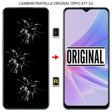 Cambiar Pantalla Original Oppo A77 5G