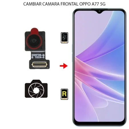 Cambiar Cámara Frontal Oppo A77 5G