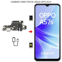 Cambiar Conector de Carga Oppo A57s