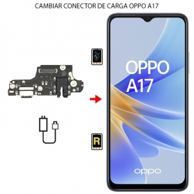 Cambiar Conector de Carga Oppo A17