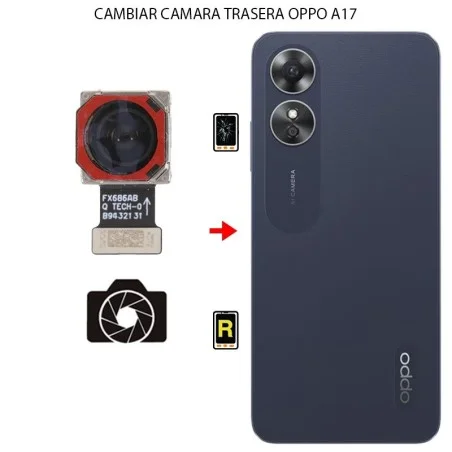 Cambiar Cámara Trasera Oppo A17