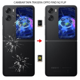 Cambiar Tapa Trasera Oppo Find N2 Flip