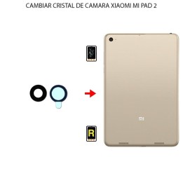 Cambiar Cristal Cámara Trasera Xiaomi Mi Pad 2