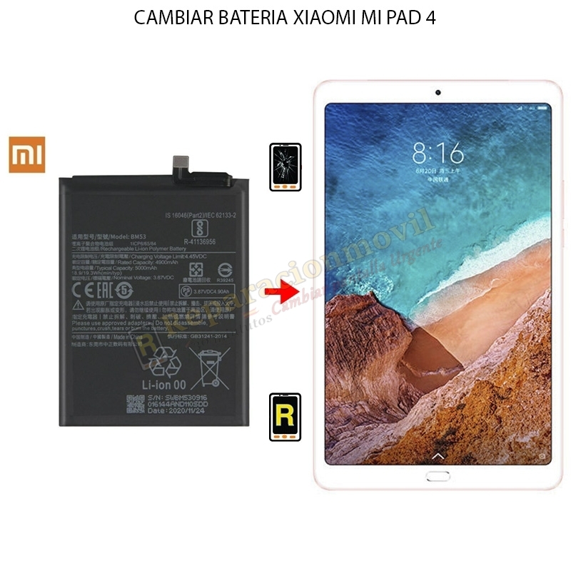 Cambiar Batería Xiaomi Mi Pad 4