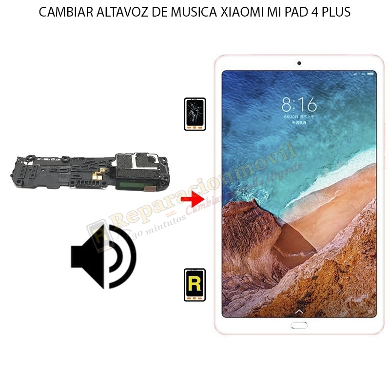Cambiar Altavoz De Música Xiaomi Mi Pad 4 Plus