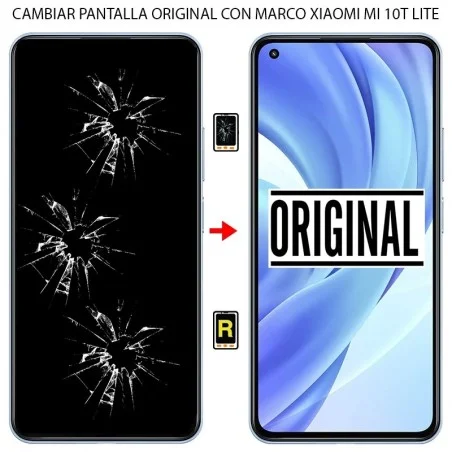 Cambiar Pantalla Original Con Marco Xiaomi Mi 10T Lite