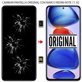 Cambiar Pantalla Original con Marco Xiaomi Redmi Note 11 5G