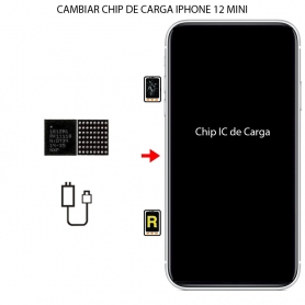 Cambiar Chip de Carga iPhone 12 Mini