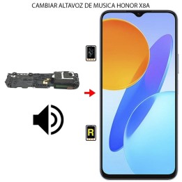 Cambiar Altavoz de Música Honor X8a