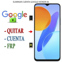 Eliminar Contraseña y Cuenta Google Honor X6