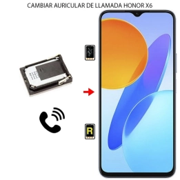 Cambiar Auricular de Llamada Honor X6