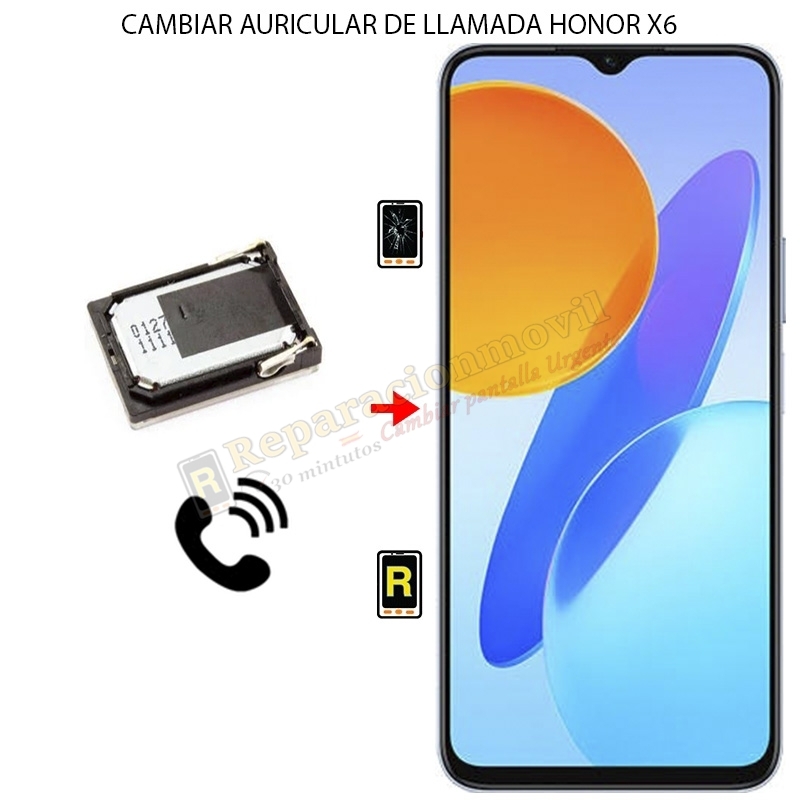 Cambiar Auricular de Llamada Honor X6