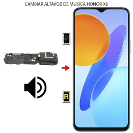 Cambiar Altavoz de Música Honor X6