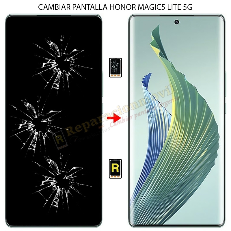 Cambiar Pantalla Honor Magic 5 Lite 5G