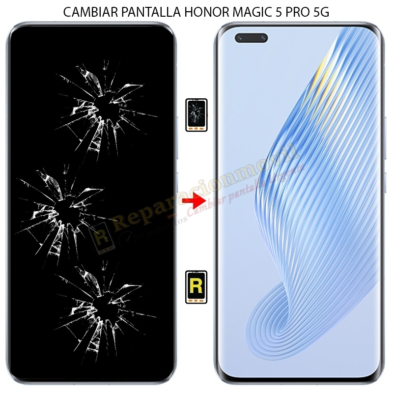 Cambiar Pantalla Honor Magic 5 Pro 5G