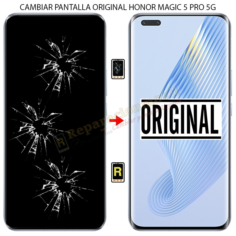 Cambiar Pantalla Original Honor Magic 5 Pro 5G