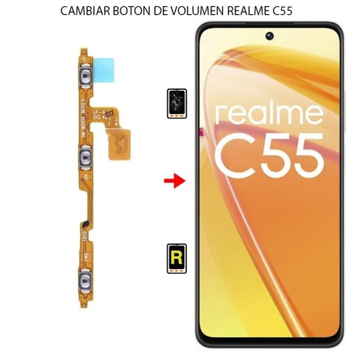 Cambiar Botón de Volumen Realme C55