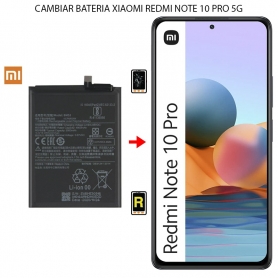 Cambiar Batería Xiaomi Redmi Note 10 Pro 5G